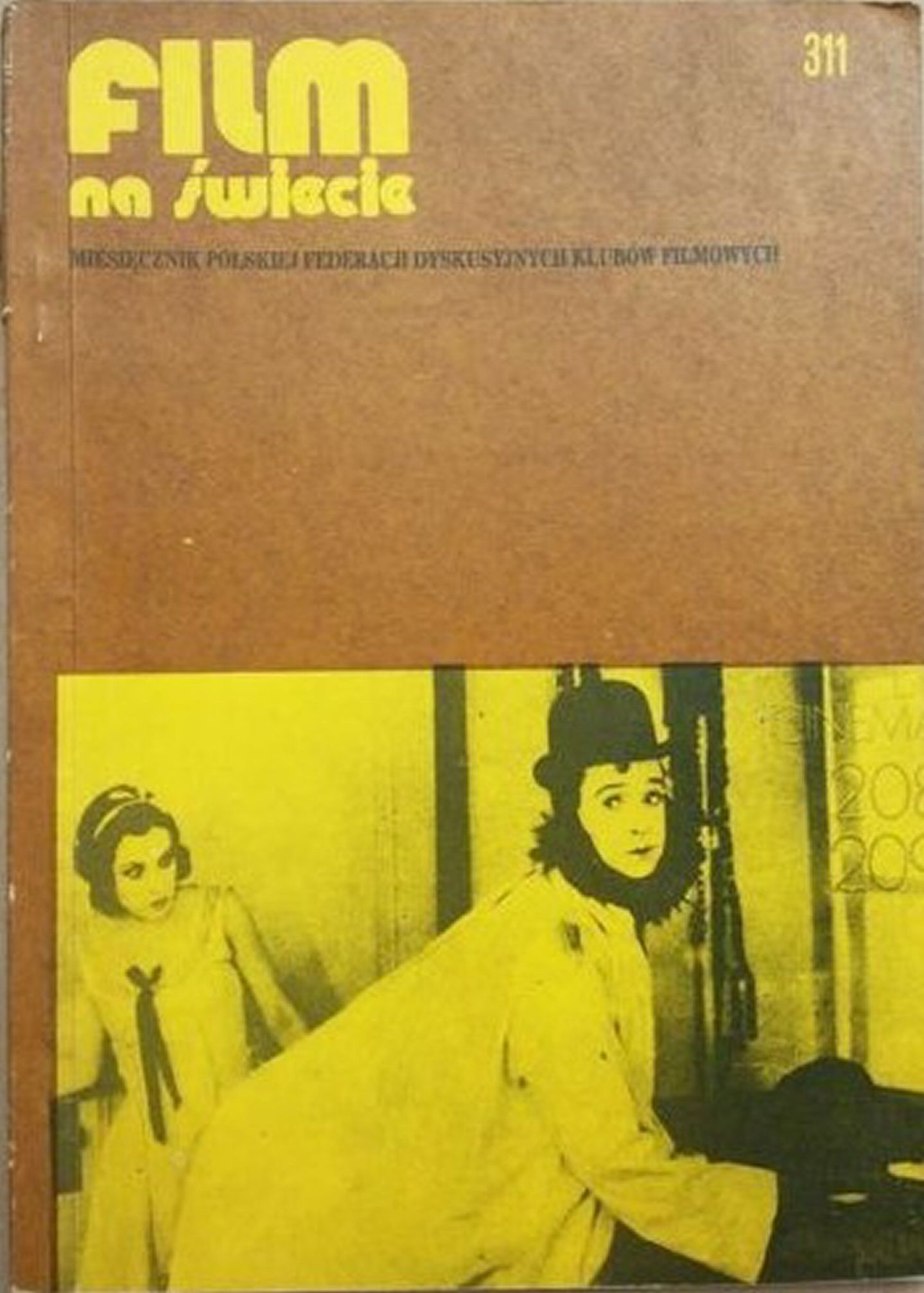 FILM NA SWIECIE magazine side cover Issue 311 (11)   1984
